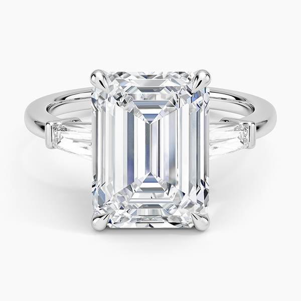 5ct E VS1 Three Stones Ring