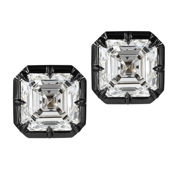 Black Panther Gold Studs