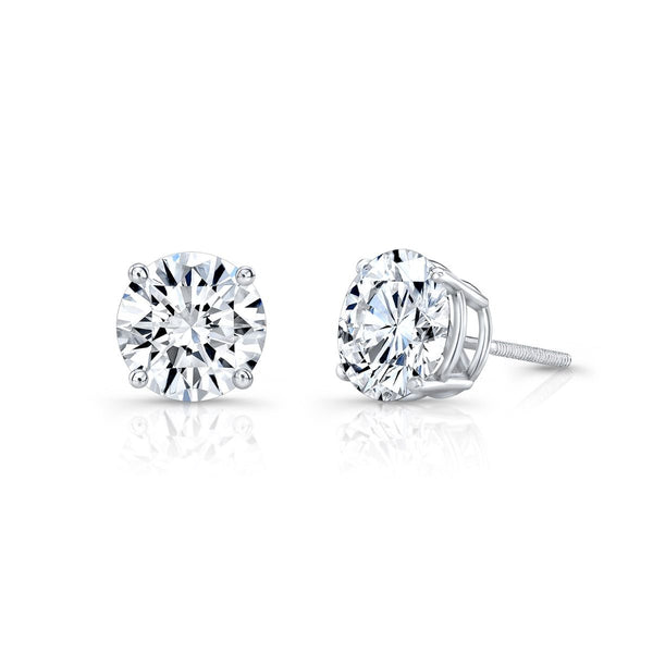 Round Solitaire Studs